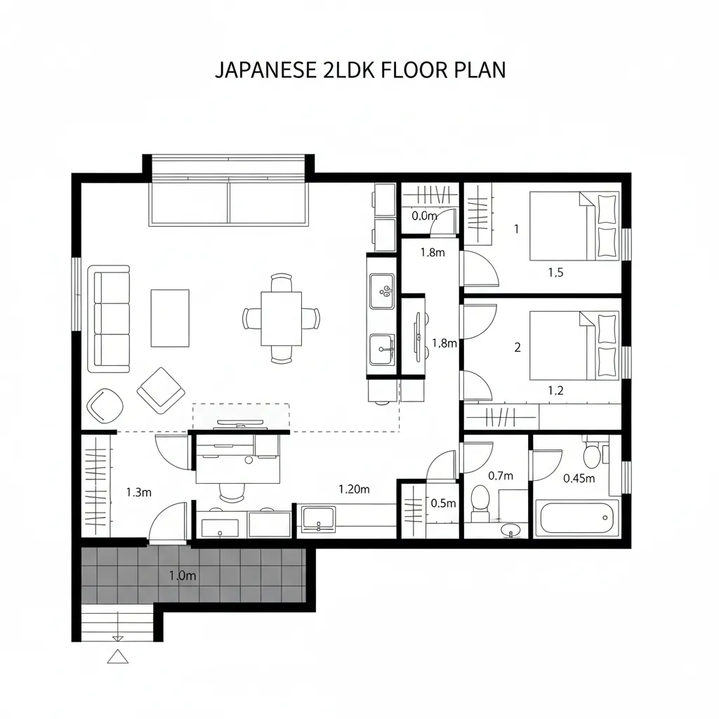 玄関脇のワークノード