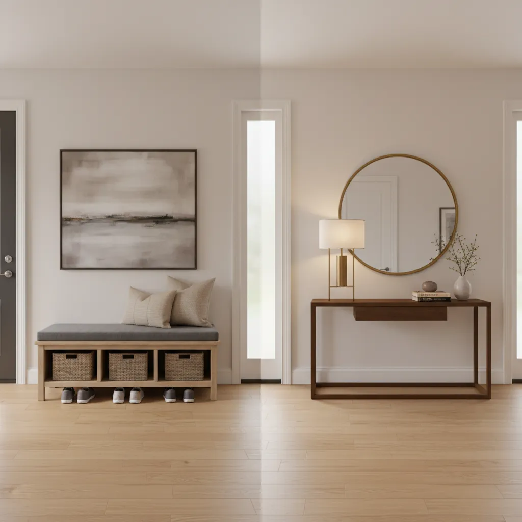 Entryway Nook Bench vs Console Table Which Works Better