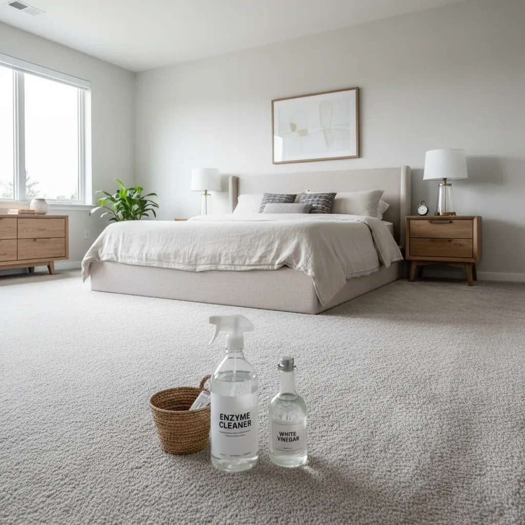Enzyme Cleaner vs Vinegar: Which Removes Urine Smell From Bedrooms Better?