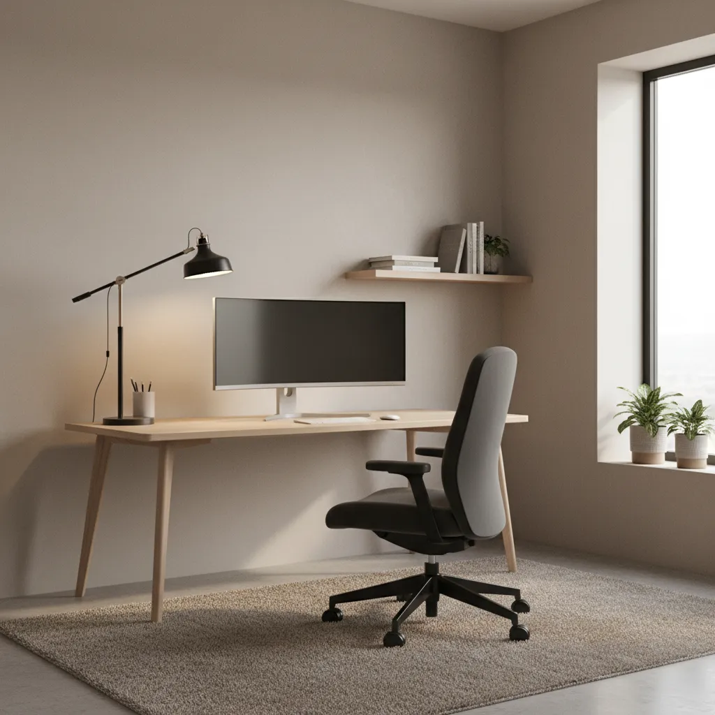 Lighting, Screen Placement, and Ergonomic Alignment