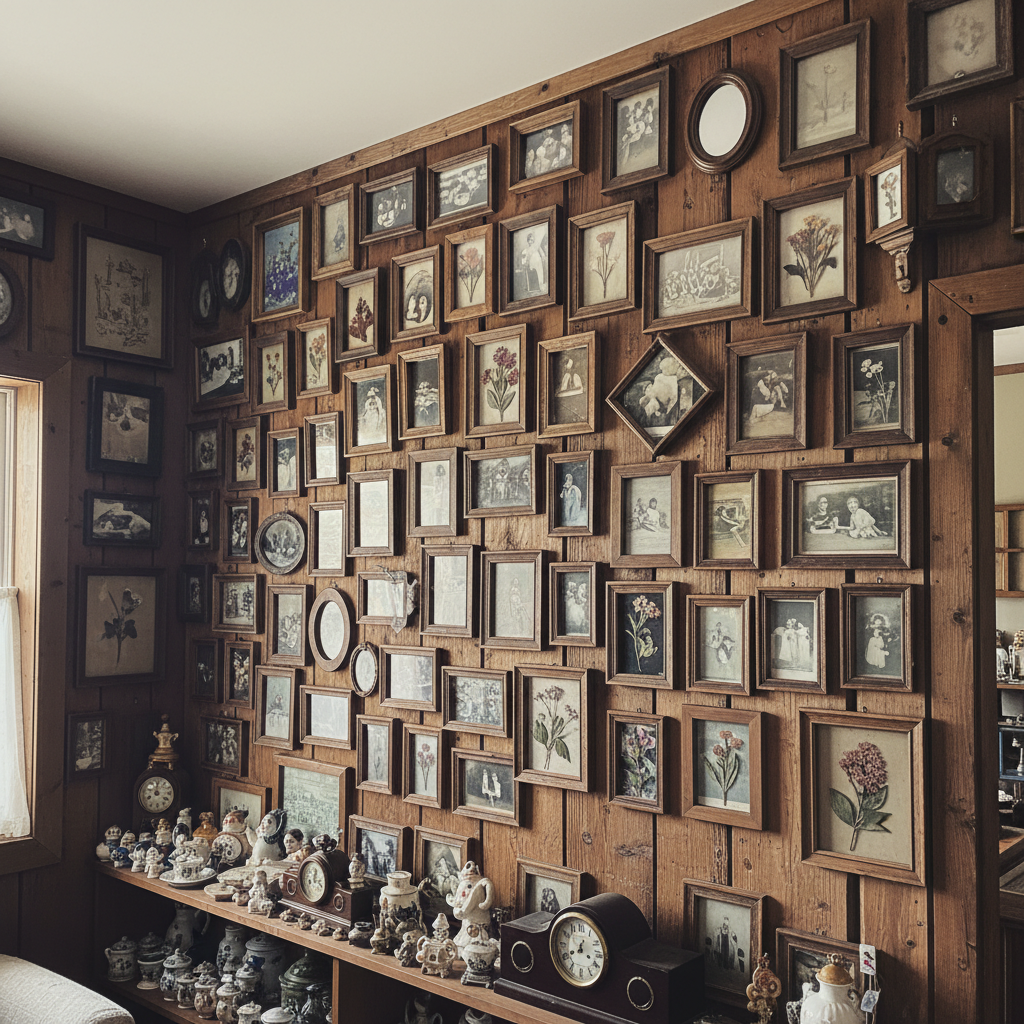 Cómo decorar paredes de madera estilo antiguo