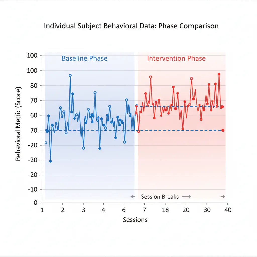 Ejemplo de gráfica con variabilidad alta en diseño AB