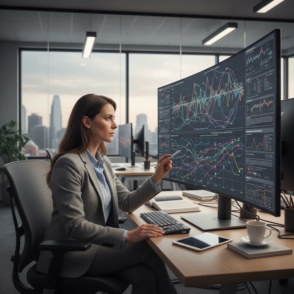 Pantalla con datos inconsistentes que representan errores de interpretación