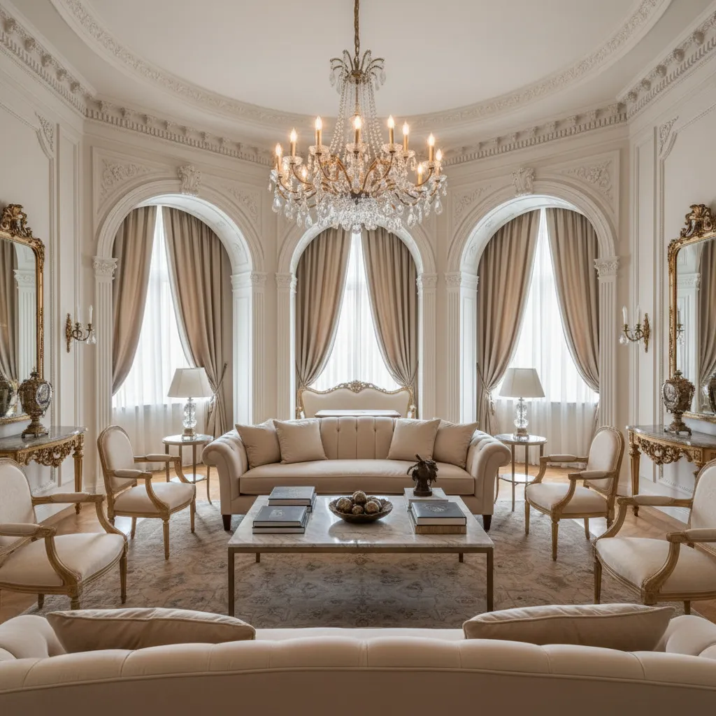 Estilo clásico en diseño de interiores: guía práctica