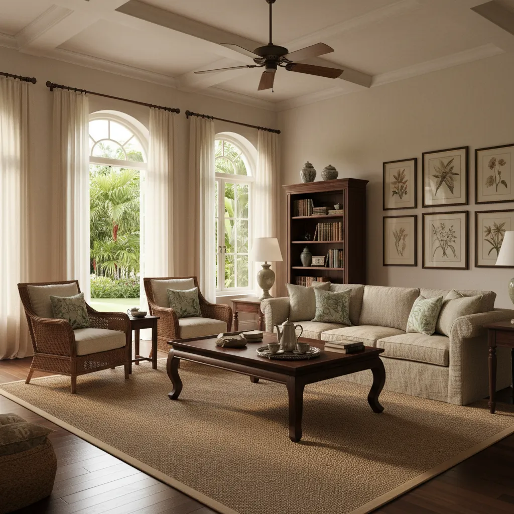 Estilo Colonial en Diseño de Interiores