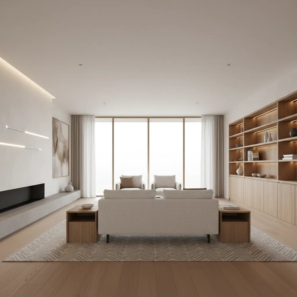 Estilo contemporáneo en diseño de interiores