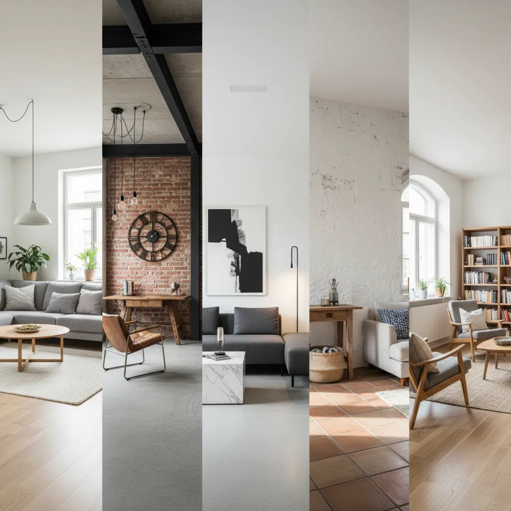 Estilos en decoración de interiores: guía clara para elegir