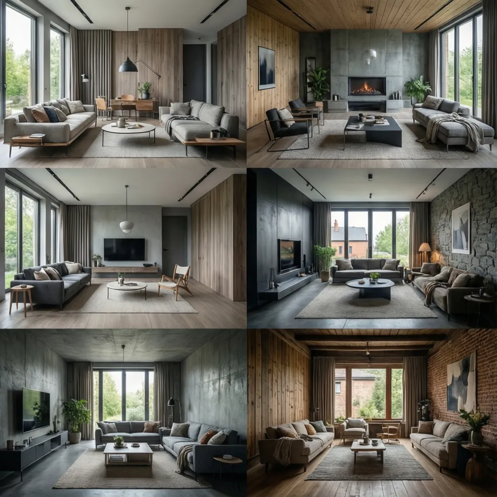 Diferentes estilos de diseño de interiores