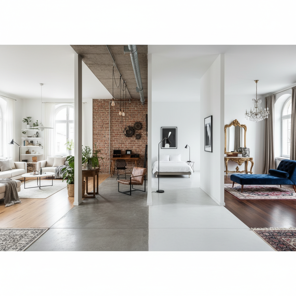 Estilos del diseño de interiores: guía completa
