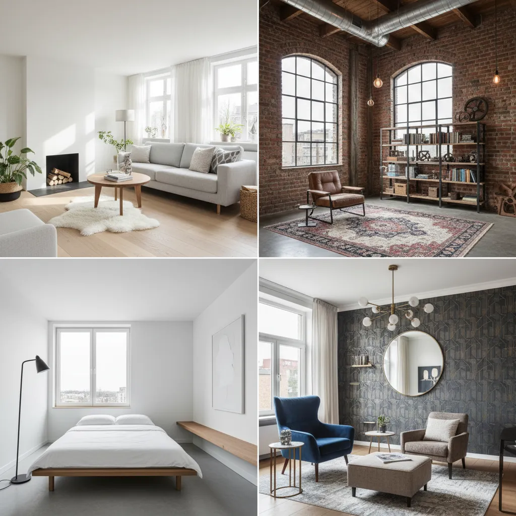 Estilos de diseño de interiores populares