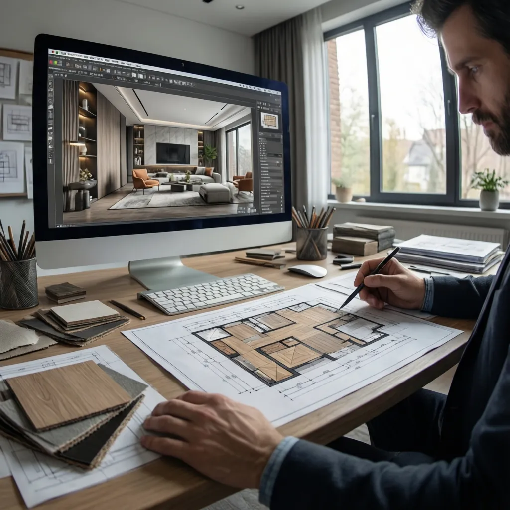 Diseñadora de interiores: qué hay que estudiar