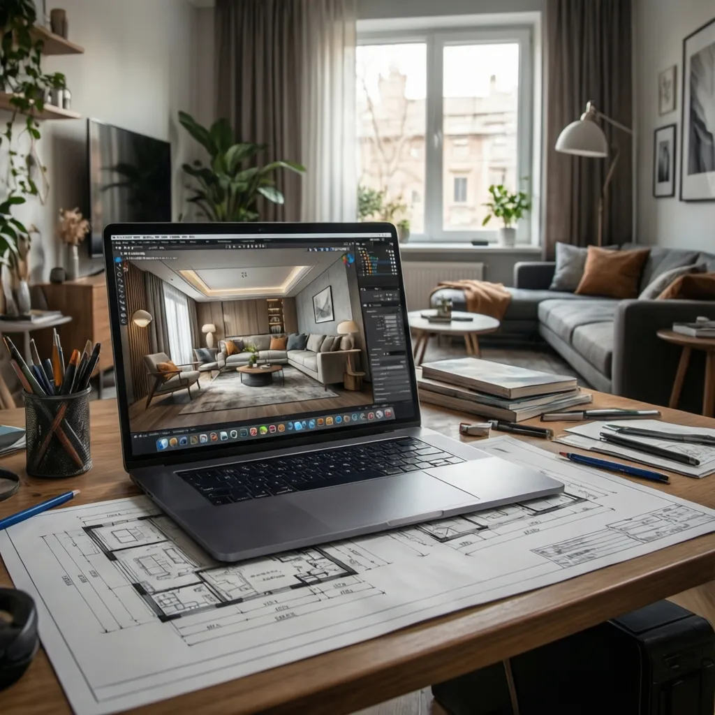 Dónde estudiar diseño de interiores gratis (Guía real)