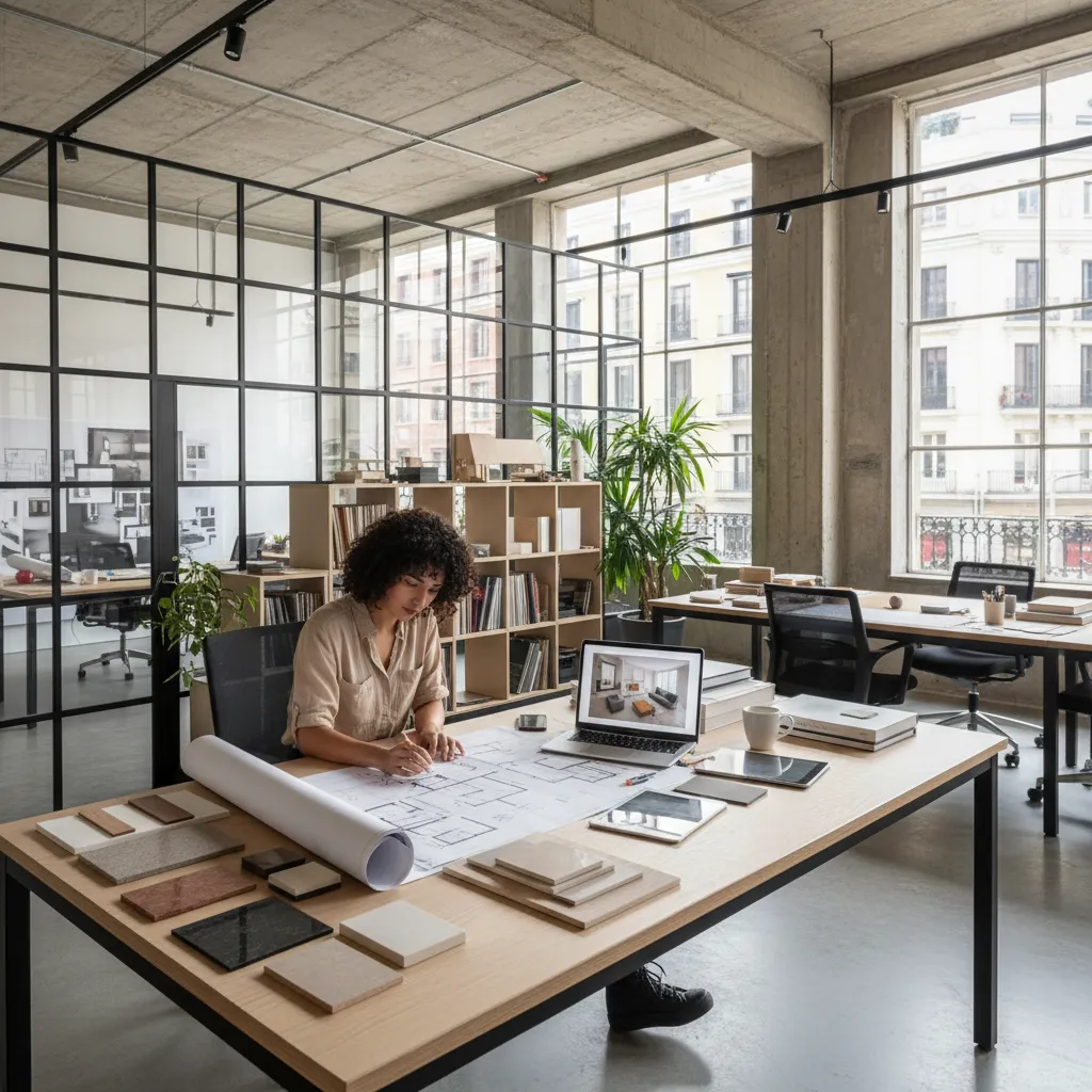 Diseño de interiores estudiar Madrid: guía real