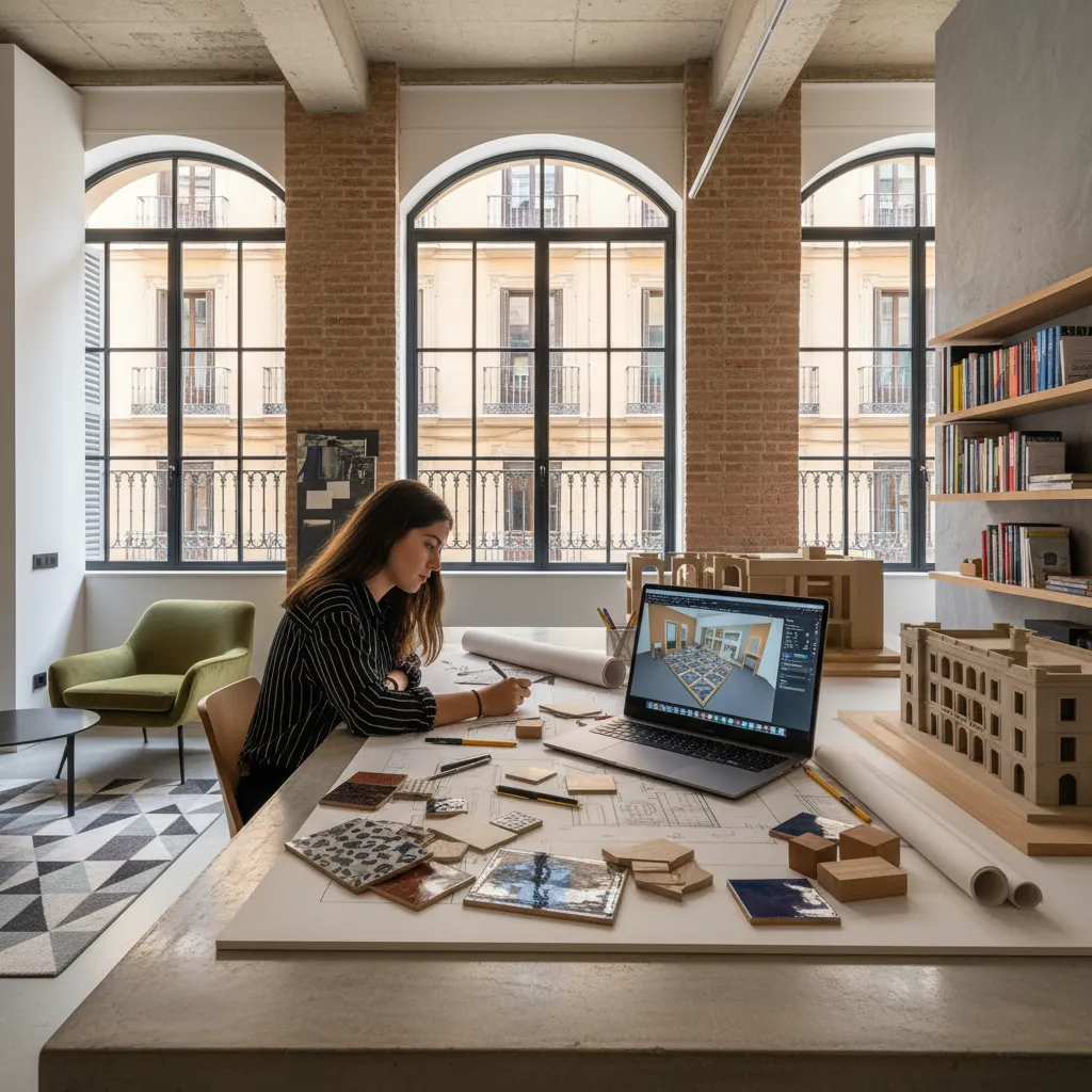 Estudiar diseño de interiores en Madrid: precios