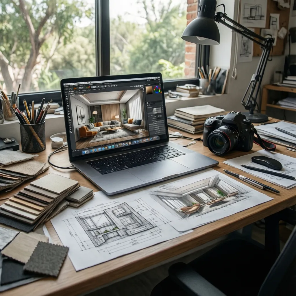 Estudiar diseño de interiores en México: guía real