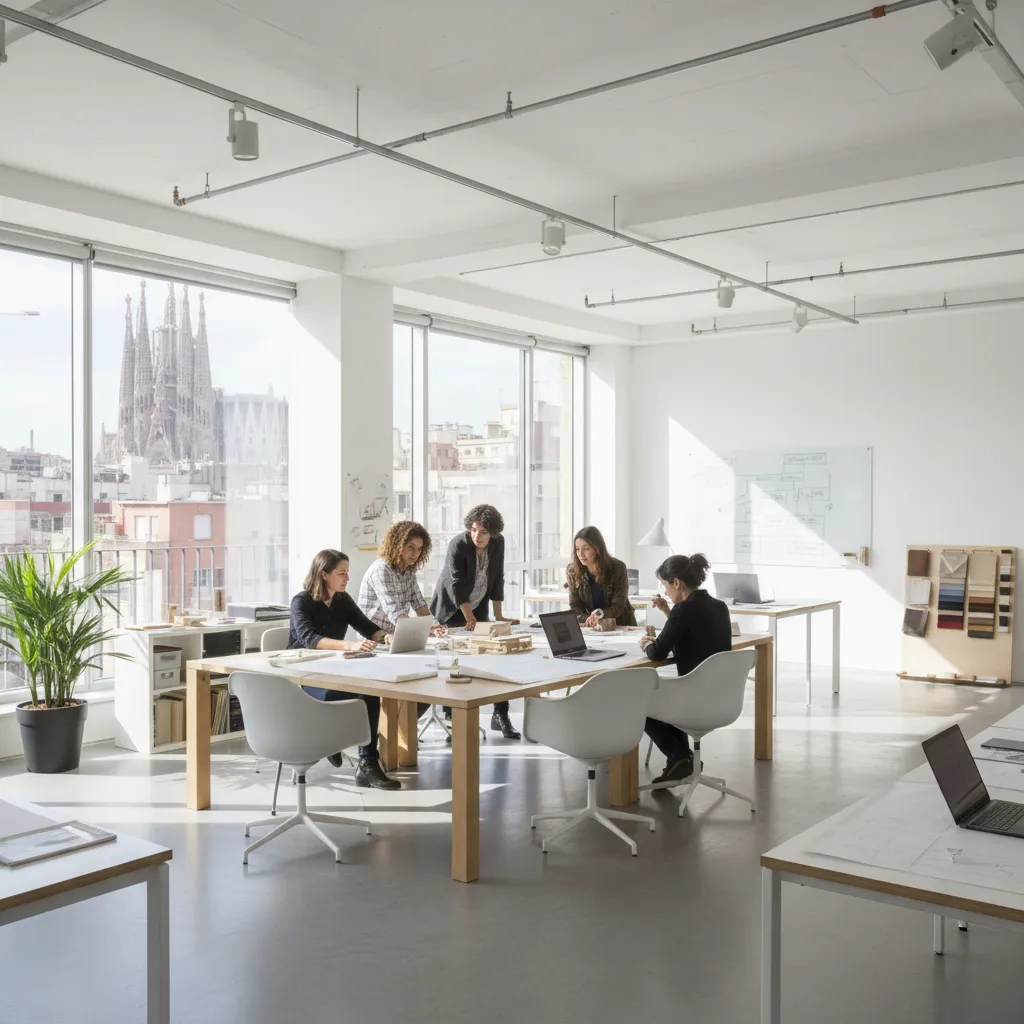 Estudio creativo de diseño de interiores en Barcelona