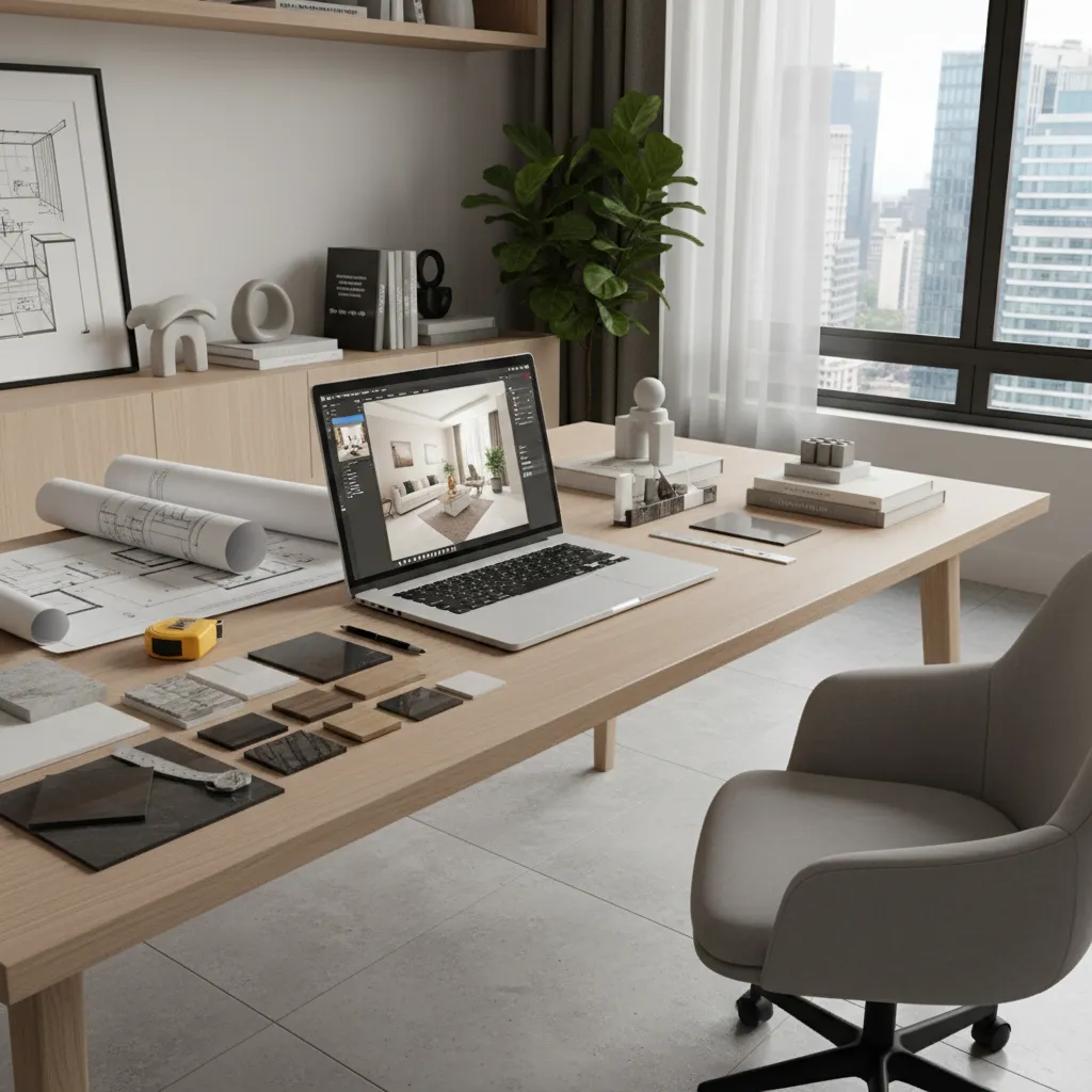 Estudio de diseño interiores a distancia: guía real