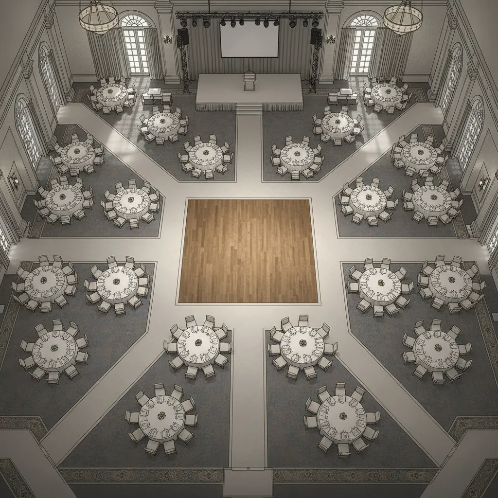 Capacity Planning Examples for Different Hall Sizes
