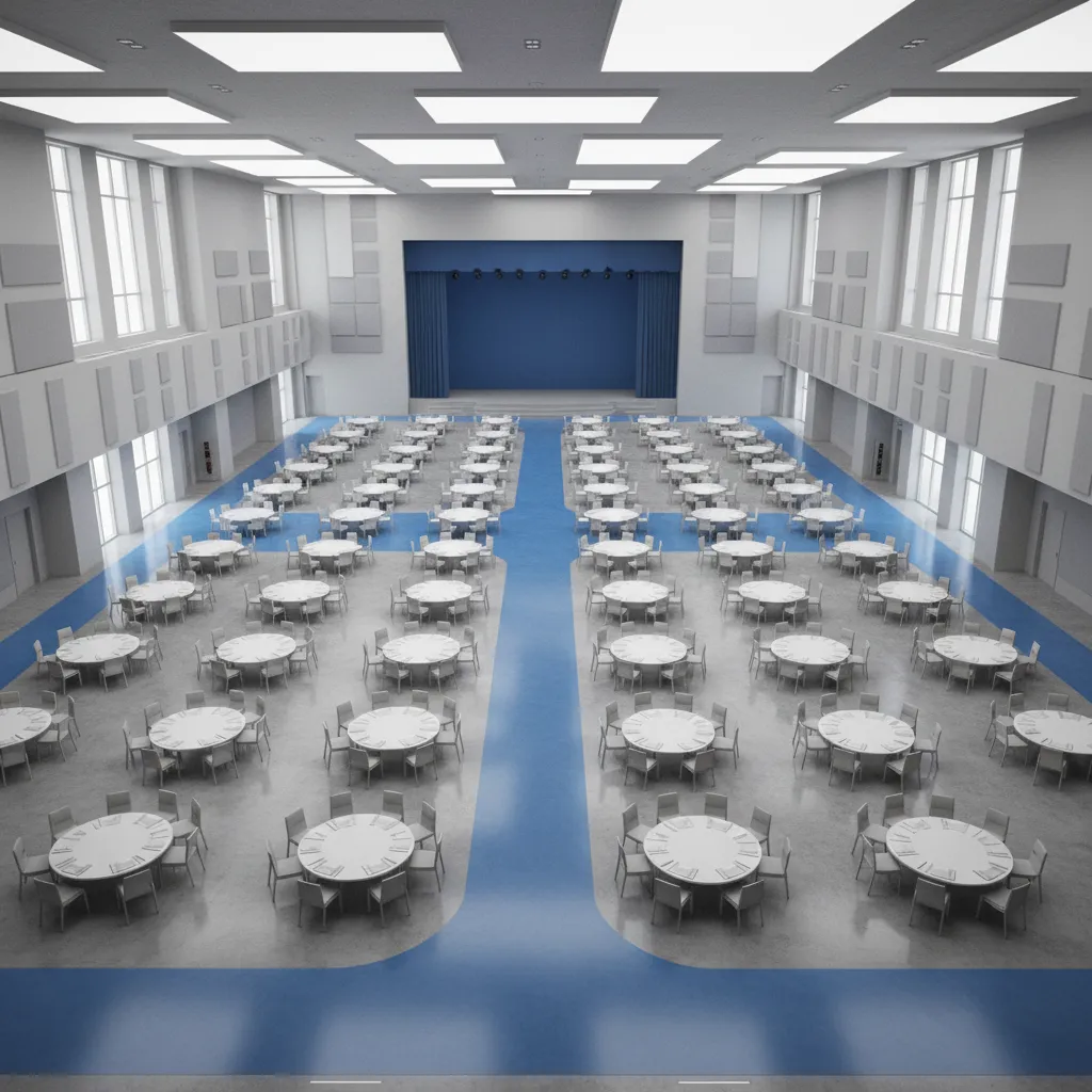 Why Does Insufficient Circulation Space Make a Hall Feel Crowded?