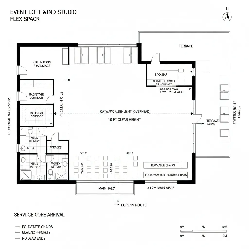 Third Level: Event Loft + Studio Flex