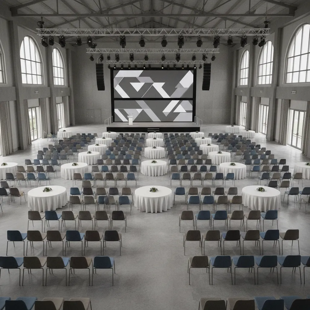 Venue Capacity Planning and Space Optimization for Events