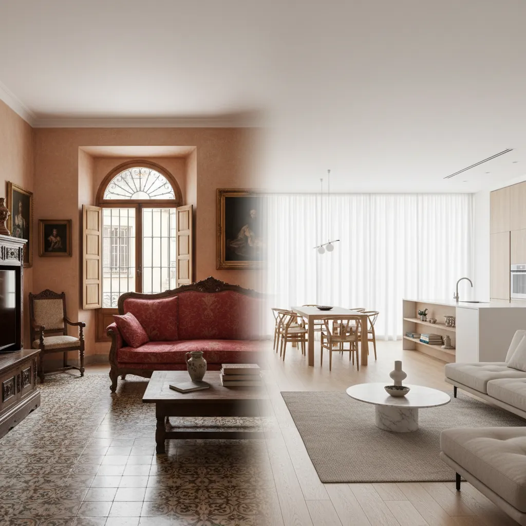 Evolución del mercado de diseño de interiores en España
