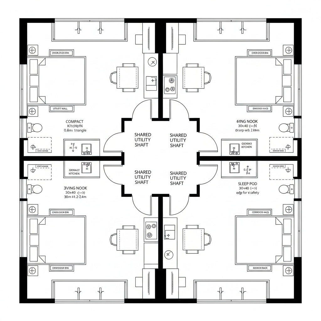Twin Towers & EWS Floor Plans—A Future Interface Reading