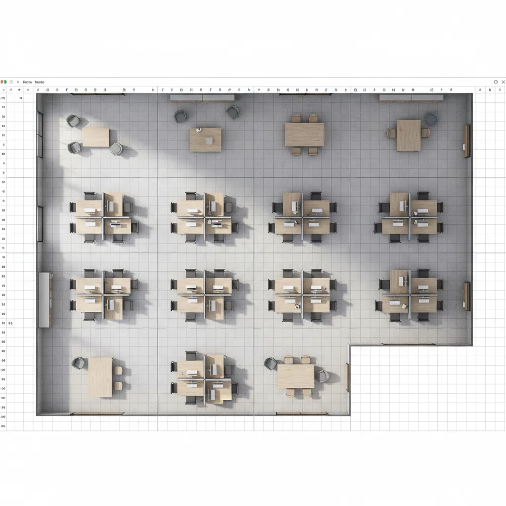 How to Optimize Excel for Large or Complex Floor Plan Layouts