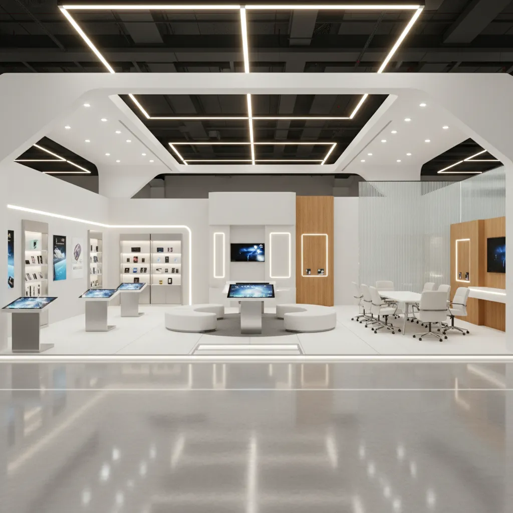 Effective Exhibition Booth Floor Plan Design