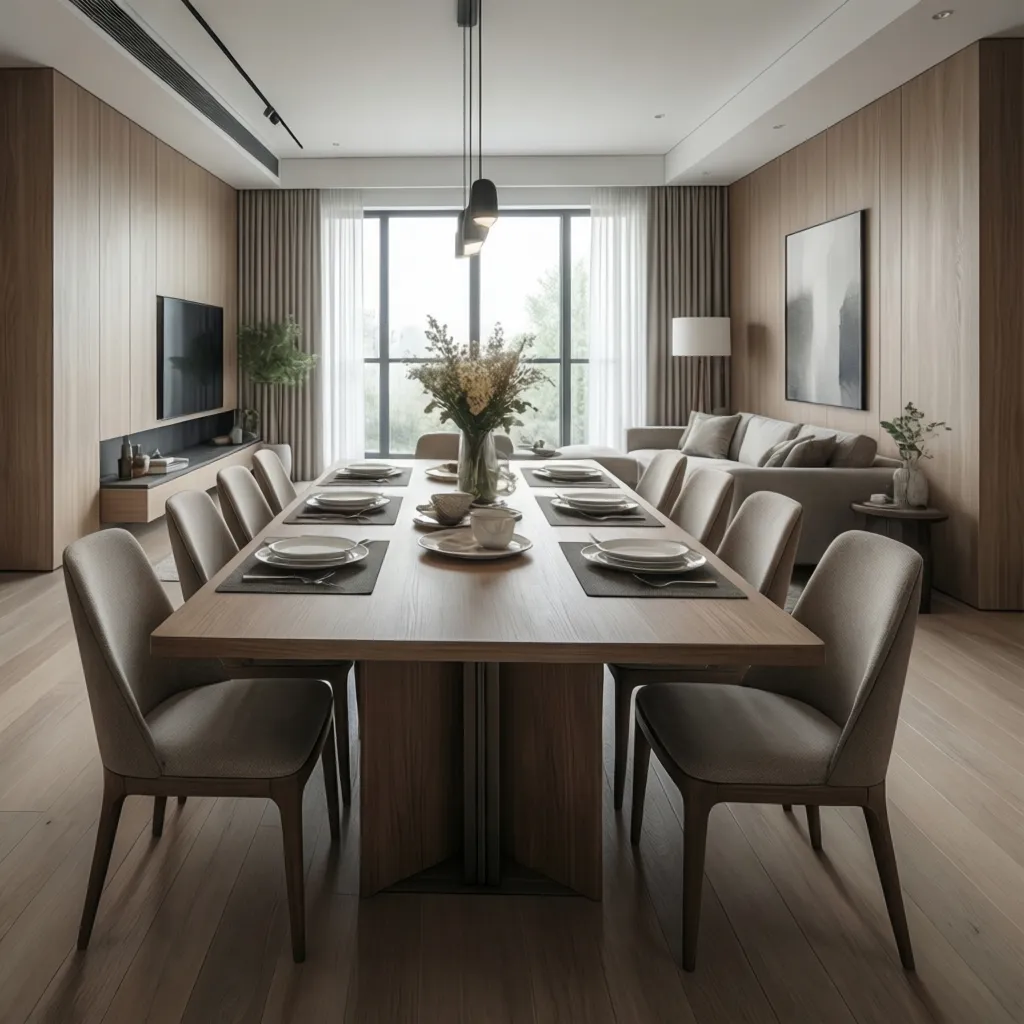 How to Optimize Dining Room Layout With Expandable Tables