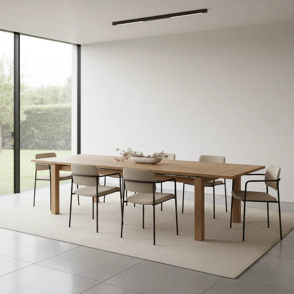 Materials and Build Quality in Expandable Dining Tables