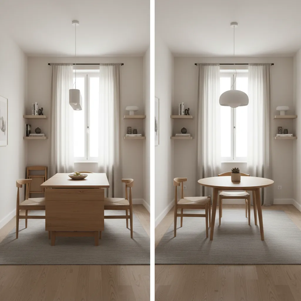 Expandable Dining Table vs Fixed Dining Table: Which Is Better for Small Spaces?