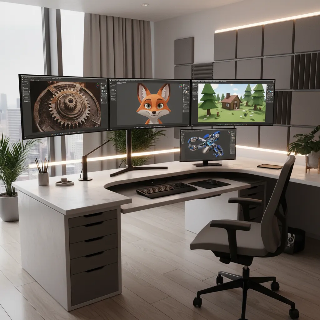 Exploring 3D Modeling Styles for Modern Design