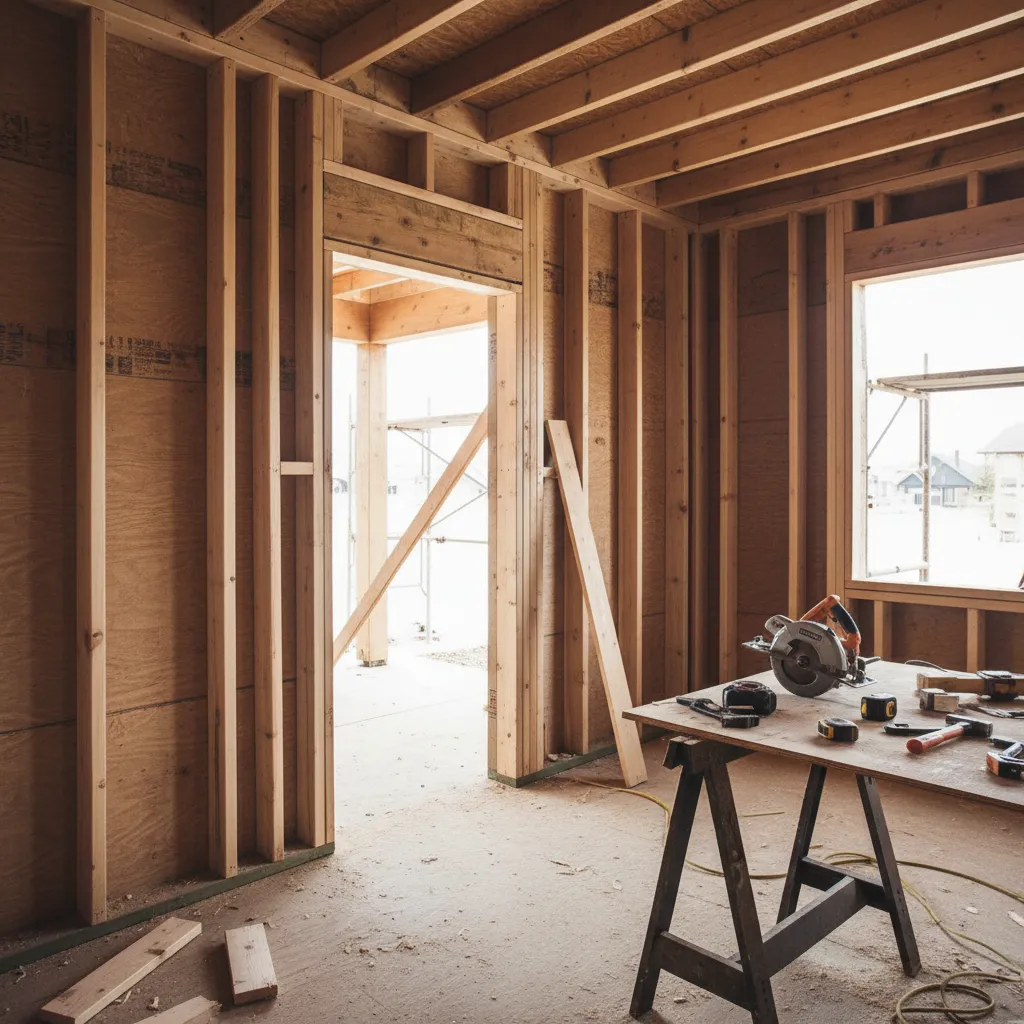 How Builders Frame Rough Openings for Exterior Doors in Residential Construction