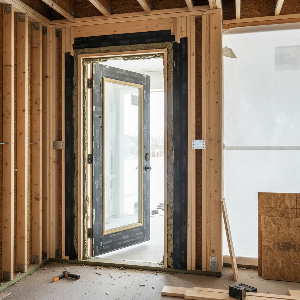 How to Optimize an Exterior Door Rough Opening for Insulation and Weatherproofing