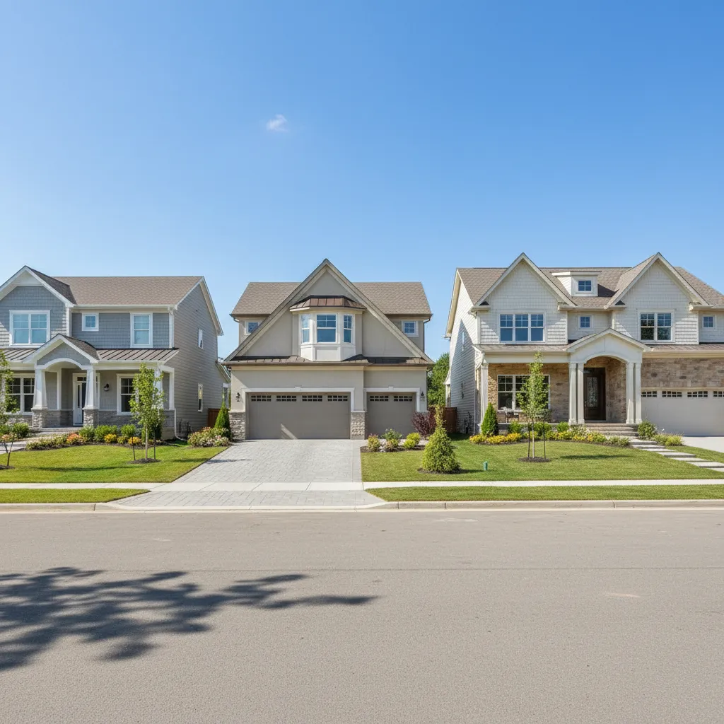Exterior Painting Cost Comparison 2000 vs 3000 vs 4000 Sq Ft Houses