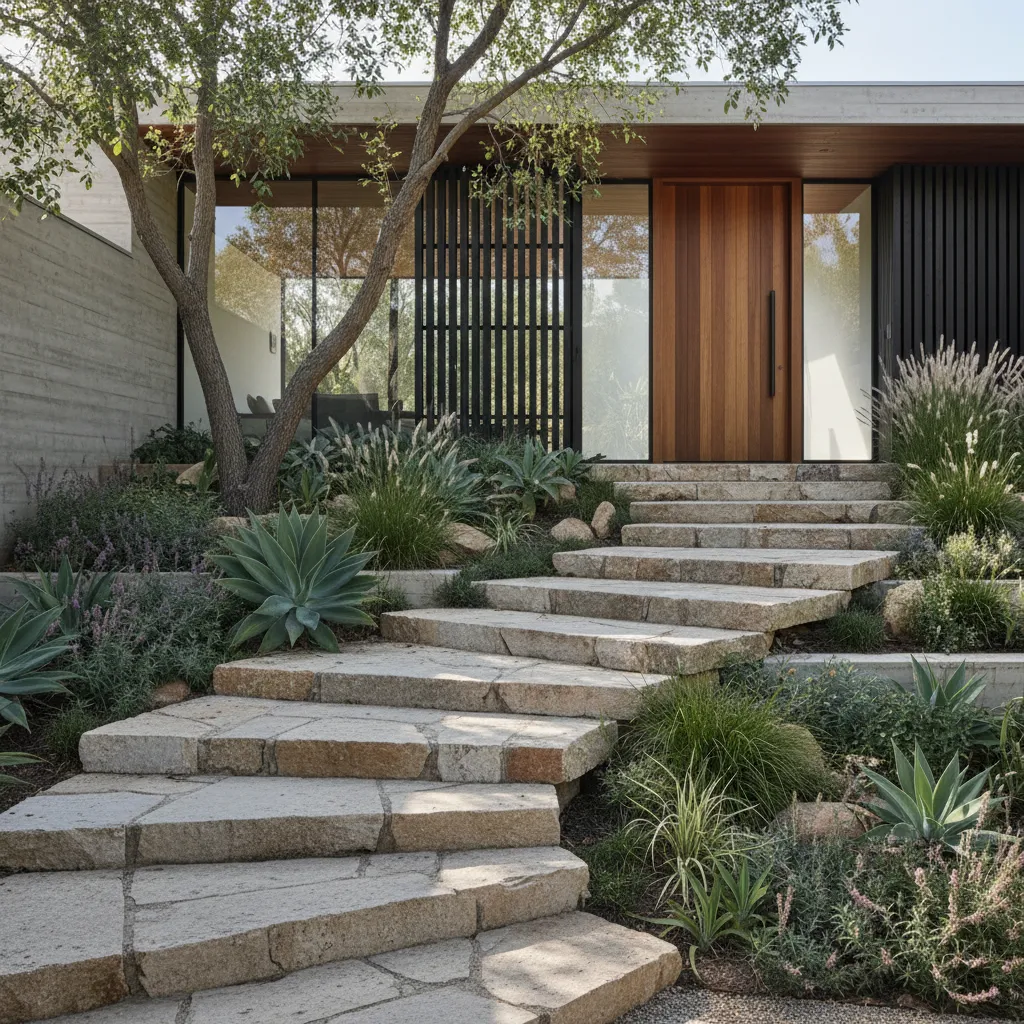Diseños de escaleras exteriores para casas: guía práctica