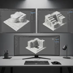 Extrude vs Sweep vs Loft for 3D Floor Plan Modeling