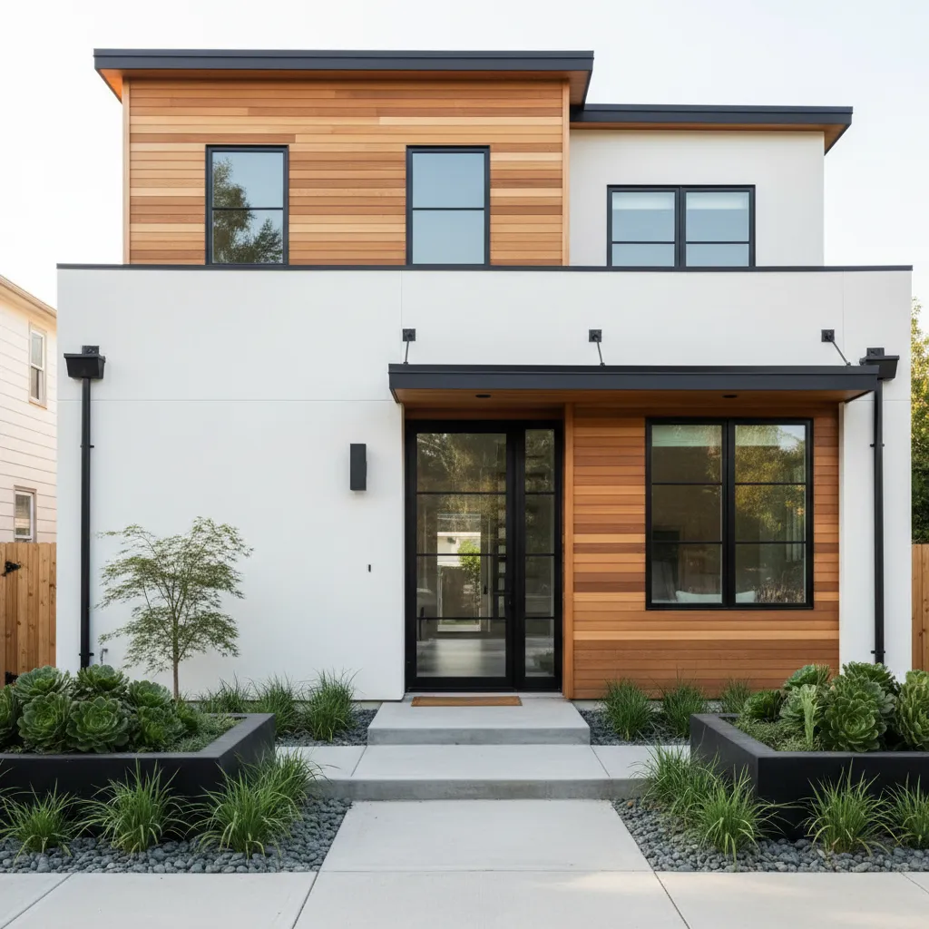 Diseño de fachada de casa pequeña: ideas modernas