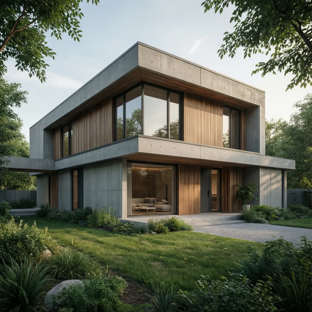 Diseños de fachadas de casas modernas de una planta