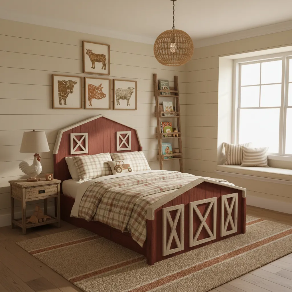 What Makes a Farm Themed Kids Room Different
