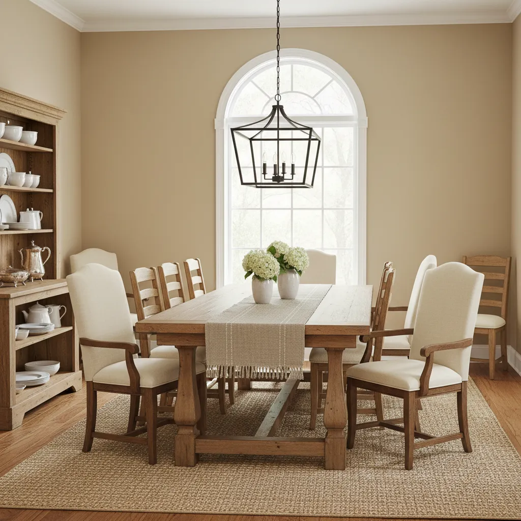 Designing a Farmhouse Dining Space with Lark Manor