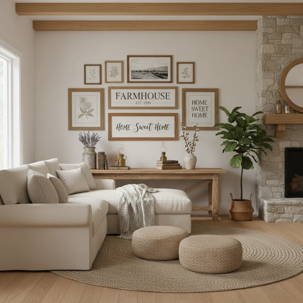 Best Layout Strategies for Country Style Gallery Walls