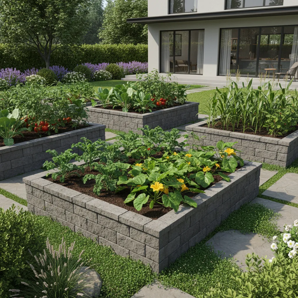 How to Optimize Soil and Drainage in Faux Stone Raised Garden Beds