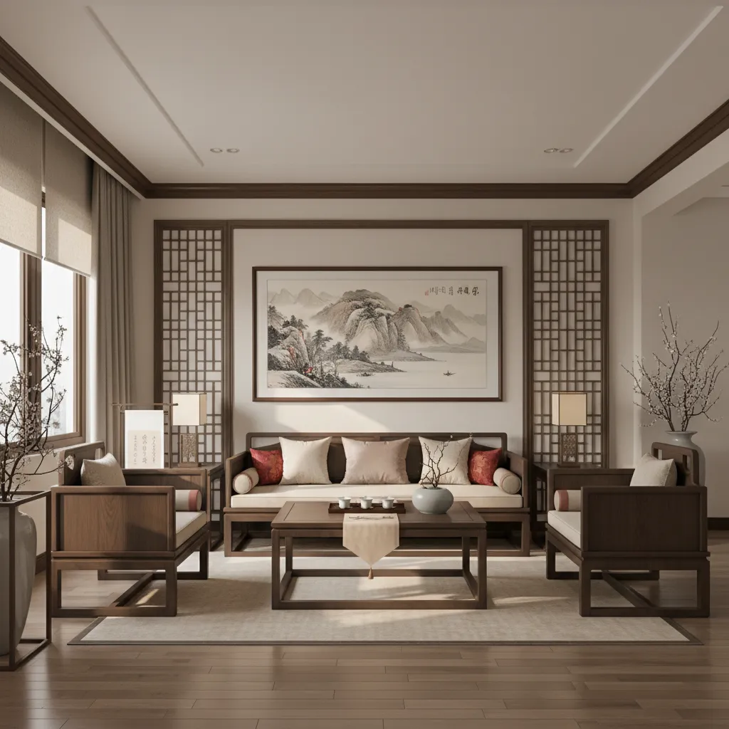Feng Shui Living Room Layout Guide for Chinese Style Homes