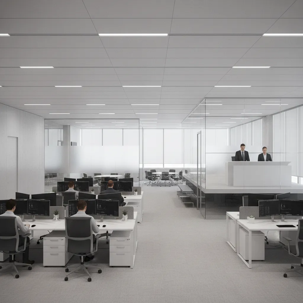 Optimizing Financial Office Layouts for Both Compliance and Productivity