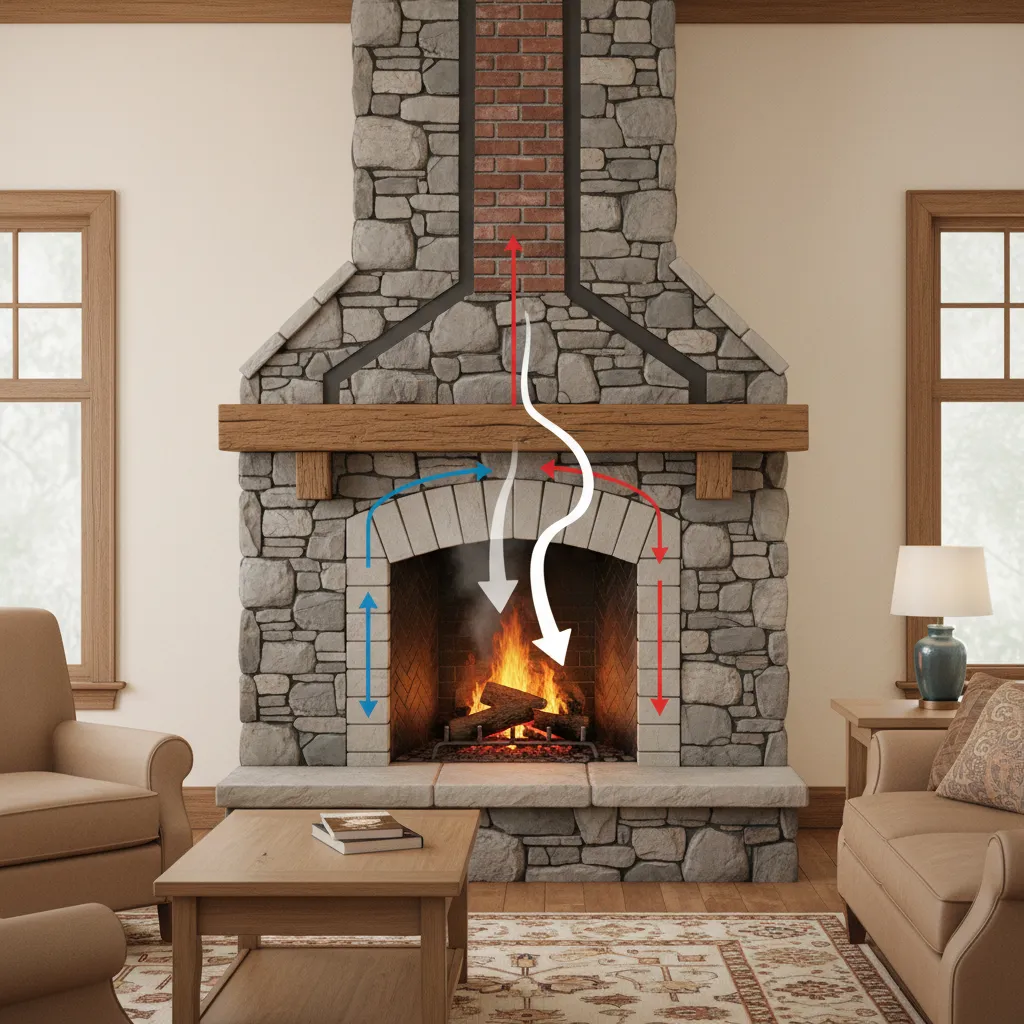 Design Mistakes That Cause Smoke Backdraft