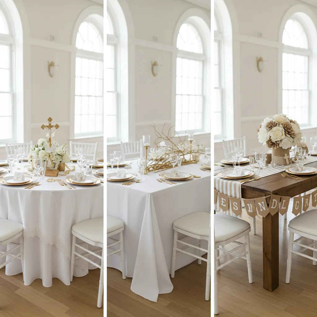 Best First Communion Decoration Themes Compared Classic Modern and DIY Styles