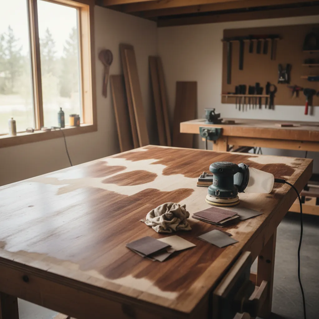 How to Fix Blotchy or Uneven Wood Stain When Trying to Lighten It