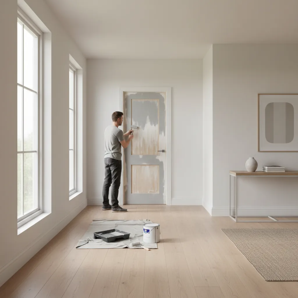 How to Fix Common Door Painting Problems in DIY Makeovers